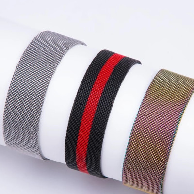 Dây đeo đồng hồ dành cho đồng hồ thông minh Amazfit GTS / GTS 2/ GTS 2e / Bip U / Bip S - Dây đeo inox nam châm 20mm - Hàng chính hãng