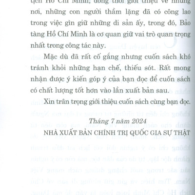 Bông Sen Trắng Giữa Lòng Hà Nội (Sách về Chủ tịch Hồ Chí Minh)