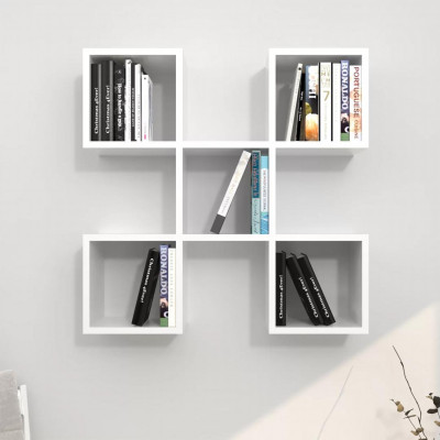 Kệ gỗ trang trí đa năng SMLIFE Woodrow