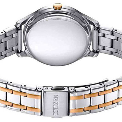 Đồng Hồ Nữ Citizen Eco-Drive Dây Thép Không Gỉ EM0506-77A - Mặt Trắng (32mm)