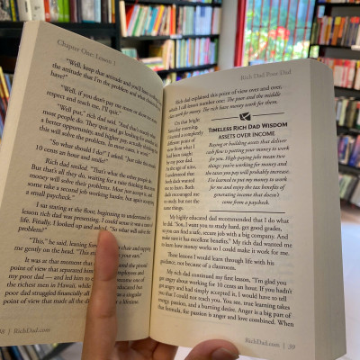 Sách - Rich Dad Poor Dad by Robert T. Kiyosaki | Finance / Business / Nonfiction in English