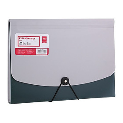 Cặp Xốp 7 Ngăn - Deli 38151 - Màu Xám