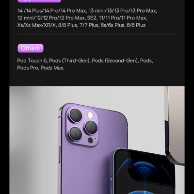 Cáp sạc nhanh 2.4A cho ai-phôn, Cáp sạc Baseus Glimmer Series Fast Charging Data USB-A to Lai-ning 2.4A đèn LED, đẹp sang trọng - Hàng chính hãng