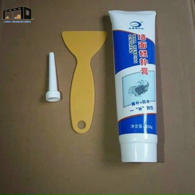 combo 2 lọ Keo Vá Tường Chống Thấm LKB 250gr 1 lọ - chuyên Trám Trét Vết Nứt Khe Hở Tường