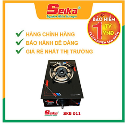 Bếp Gas Đơn Mặt Kính Seika SKB011 - Hàng Chính Hãng
