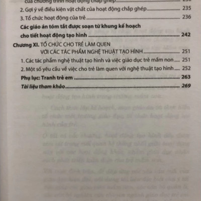 Sách - Phương pháp tổ chức Hoạt động tạo hình cho trẻ mầm non
