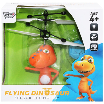 Đồ Chơi Khủng Long Bay Cảm Biến - Vecto VT2290B - Màu Cam