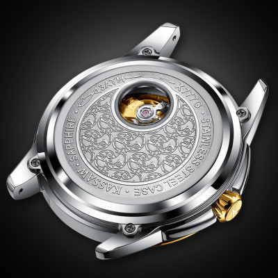 Đồng hồ nam chính hãng KASSAW K777-2 (Mạ vàng 24k)