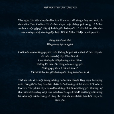 Sách - Tình yêu xấu xí ( Colleen Hoover) (Nhã Nam Official)