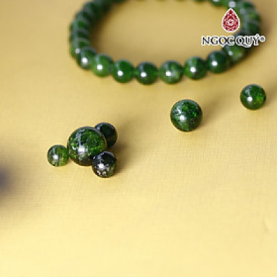 Hạt lẻ đá Diopside mệnh hỏa, mộc - Ngọc Quý Gemstones