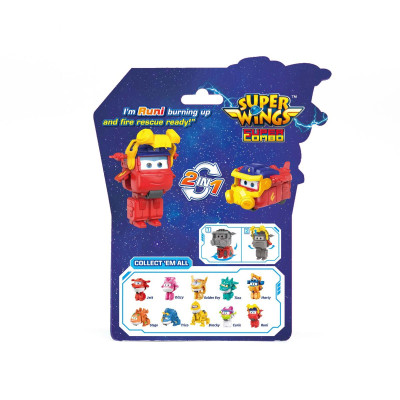 Đồ Chơi Robot Biến Hình Cỡ Nhỏ Runi Cứu Hỏa SUPERWINGS YW790045