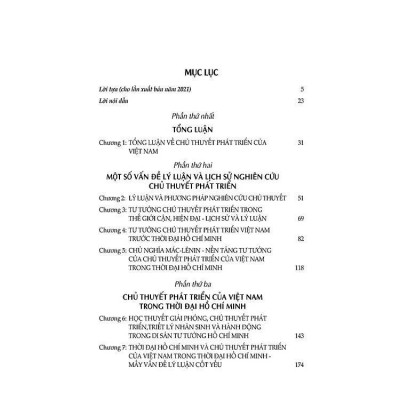 Sách - Nghiên Cứu Chủ Thuyết Phát Triển Của Việt Nam Trong Thời Đại Hồ Chí Minh - VIETNAMBOOK