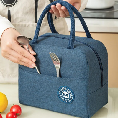 Túi Đựng Hộp Cơm Giữ Nhiệt Chống Thấm Nước, Túi Giữ Nhiệt đựng hộp cơm trưa văn phòng quai cầm chắc chắn - HENRYSA