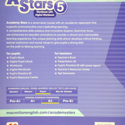 Academy Stars Level 5 Workbook & Digital Workbook