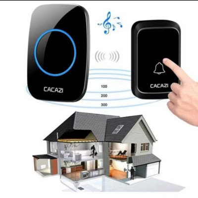 BỘ CHUÔNG CỬA BÁO KHÁCH KHÔNG DÂY XA 200M HÀNG CHUẨN CHẤT LƯỢNG CHO MỌI GIA ĐÌNH 