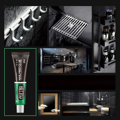 Keo Dán Đa Năng, Keo Siêu Dính, Dán chắc như đóng đinh NOMORE NAIL Tuýp 60g Keo Siêu Dính Công Nghệ Nhật Bản No More Nail Tuýp 60g Keo Siêu Dán Tường Dán Giày Gỗ Thuỷ Tinh Đa Năng Chống Thấm Nước
