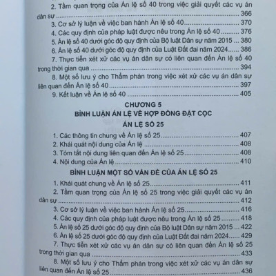 Bình luận các án lệ tranh chấp về đất đai – Góc nhìn từ thực tiễn xét xử của Thẩm phán (tập 1 và 2)