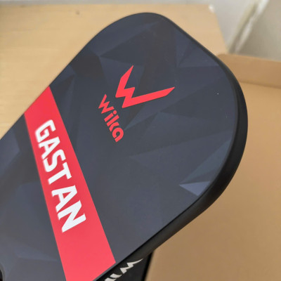 Vợt chơi Pickleball cao cấp Wi-ka Gastan - mặt vợt nhám, Carbon T1000