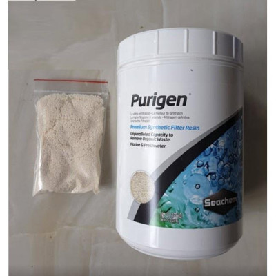 Vật liệu lọc Purigen seachem (túi 50ml)-làm trong nước- Seachem Purgien giúp khử mùi hôi tanh-phụ kiện thủy sinh-shopleo