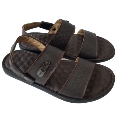GIày Sandal Nam Da Bò BIGGBEN Cao Cấp SD116