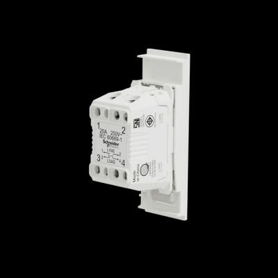 Công tắc 2 cực 20A, size S AvatarOn A hàng chính hãng