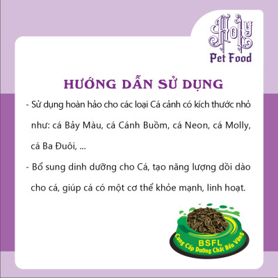 Thức ăn CÁ cảnh nhỏ: Neon, Cánh Buồm, Molly, 7 màu, 3 đuôi, Guppy, Betta, Cá Vàng - Giàu Protein, Canxi, Lipid - hộp 40g