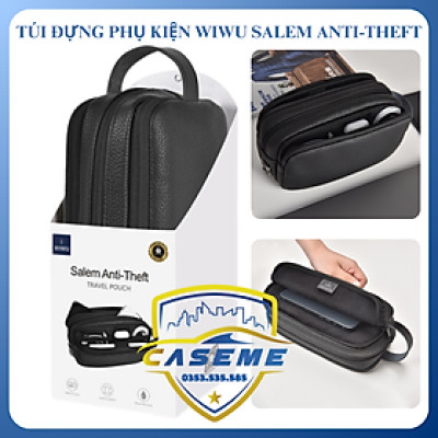 Túi Đựng Phụ Kiện Salem Anti-Theft, Thời Trang, Đa Năng Có Khóa Chống Trộm - Hàng Chính Hãng