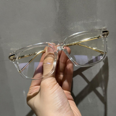 Kính Trong suốt Hàn Quốc Mắt vuông to