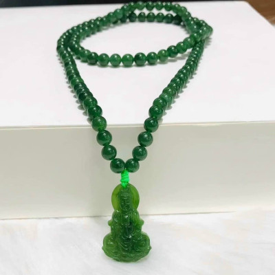 Vòng cổ ngọc bích quan âm
