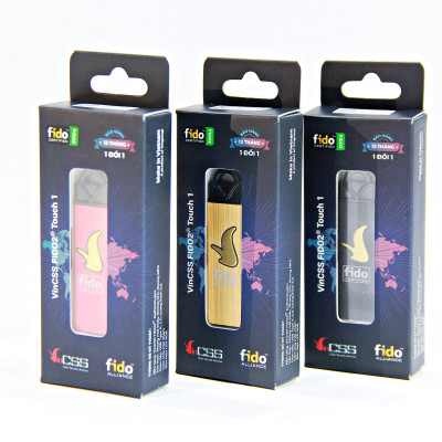 Khóa Xác Thực Mạnh VinCSS FIDO2 Touch 1 (Kết Nối USB Type-A) - Hỗ Trợ Xác Thực An Toàn Không Mật Khẩu, Chuẩn UAF/U2F/FIDO2 - Hàng Chính Hãng 