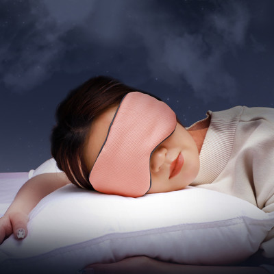 Bịt Mắt Ngủ Mặt Nạ Che Mắt Chống Chói 2 Mặt Ấm Mát Thoáng Khí