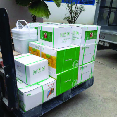 Hấp thụ khí độc ao tôm YUCCA C