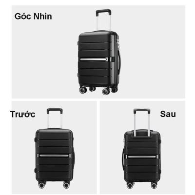 Vali Nhựa Dẻo PP Nicevilla Siêu Bền Size 20inch & 24inch & 28inch