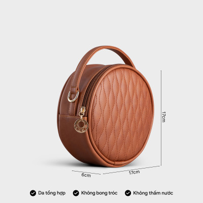 Túi Lata ( Thời trang nữ đi chơi size 17 - Túi đeo chéo da HN95 )