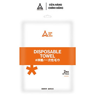 Khăn mặt khô đa năng dùng 1 lần lau khô, lau ướt - Kích thước 72x32 - Cuộn 10 khăn - Hàng chính hãng