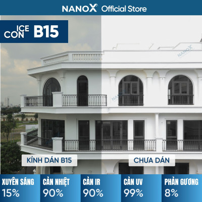 Phim cách nhiệt dán kính chống nắng & chống chói NanoX