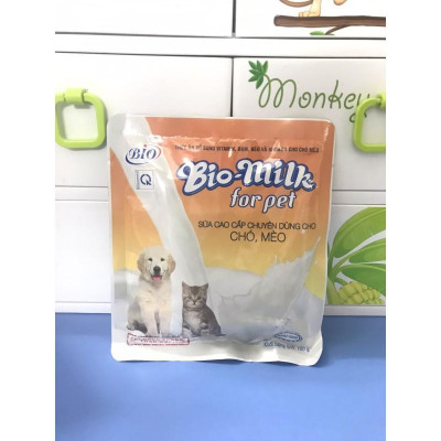 Sữa Dinh Dưỡng Bổ Sung Vitamin Khoáng Chất Cho Chó Mèo BIO Milk Gói 100g