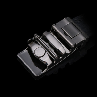 Thắt lưng nam da bò nguyên chất mặt khóa tự động hợp kim cao cấp