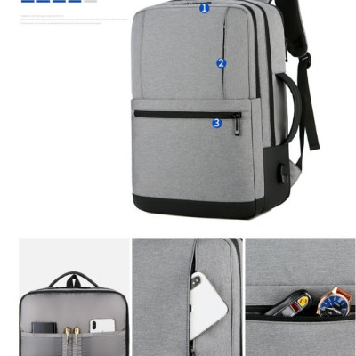 Ba lô nam thời trang cao cấp phong cách châu âu chứa laptop 15,6 inh 