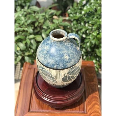 Bình Hoa Độc bản có quay gốm sứ thủ công biên hòa