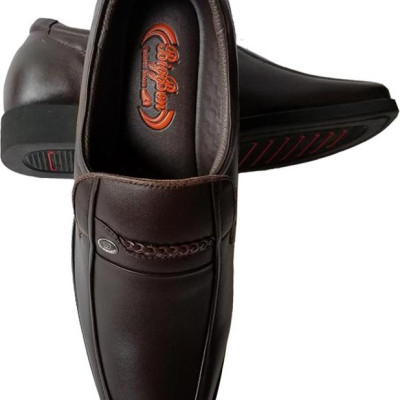 Giày Tây Nam Tăng Chiều Cao BiGGBEN Da Bò Thật GT128