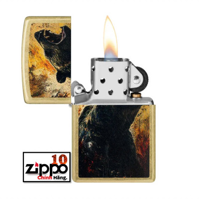  Bật lửa Zippo 46695 Grizzly Roar Design - Chính hãng 100%