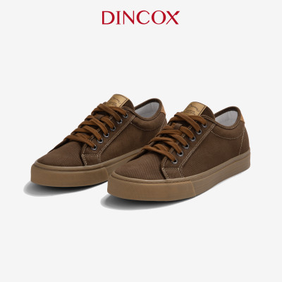Giày Sneaker Vải Canvas Nam Nữ E12 Kakao Dincox