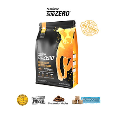 Thức Ăn Tự Nhiên Cho Chó Nutrience Subzero Bao 2,27kg Thịt Gà Tây, Cá Hồi, Cá Trích, Cá Tuyết, Rau Củ & Trái Cây Tự Nhiên