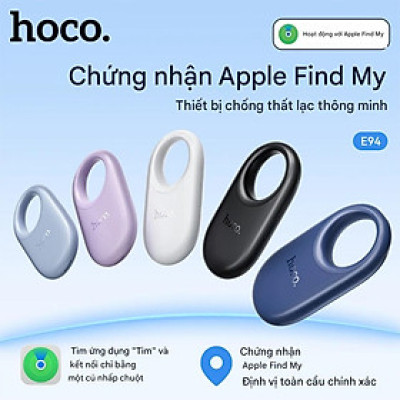 Định vị GPS Hoco E94 chống thất lạc đồ vật hành lý, định vị toàn cầu sử dụng cho iOS - Hàng chính hãng