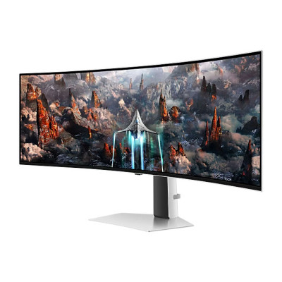 Màn hình Cong Gaming Samsung Odyssey OLED G9 LS49CG934SEXXV 49 inch OLED Full DQHD 240Hz 0.03ms - Hàng Chính Hãng