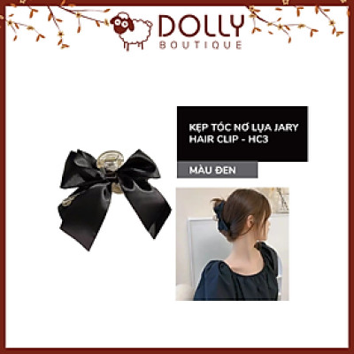 Kẹp tóc nơ lụa Jary Hair Clip - HC3