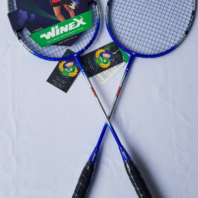 VỢT CẦU LÔNG CÓ ĐAN DÂY WINEX TAIWAN NANOTEC 9910 : XANH  - 01 CẶP (2 CÂY) 