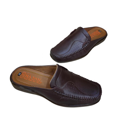 Dép Bít Mũi Nam HÀ NAM Da Bò Thật Cao Cấp GSB20151