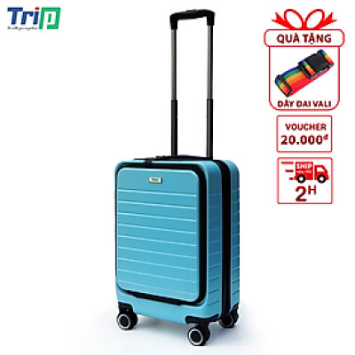 TẶNG TÚI ĐỰNG GIÀY + THẺ TAG - Vali có ngăn đựng Laptop TRIP LUX90 size 20inch - Hàng chính hãng